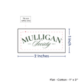 PPLR_HIDDEN_PRODUCT Print your Logo or Image on FLAT Cotton Tags