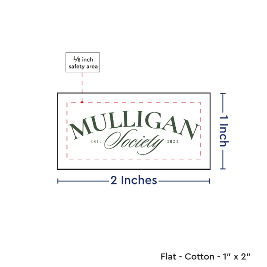 PPLR_HIDDEN_PRODUCT Print your Logo or Image on FLAT Cotton Tags