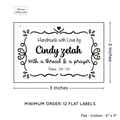 PPLR_HIDDEN_PRODUCT Swirl Accent Border (2"x3" Cotton - 12 labels/set)