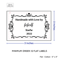 PPLR_HIDDEN_PRODUCT Swirl Accent Border (2"x3" Cotton - 12 labels/set)