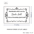 PPLR_HIDDEN_PRODUCT Swirl Accent Border (2"x3" Cotton - 12 labels/set)