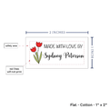 PPLR_HIDDEN_PRODUCT Spring Tulips (2"x1"-Cotton)