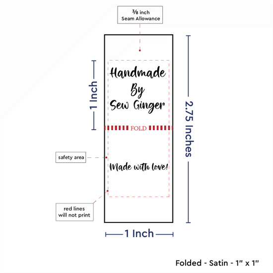 PPLR_HIDDEN_PRODUCT Handmade Square (1" wide - Satin)