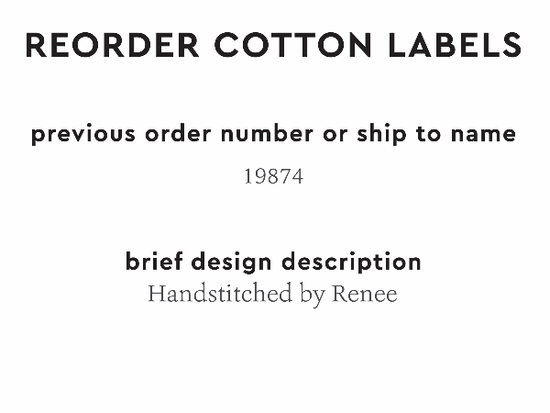 PPLR_HIDDEN_PRODUCT Reorder Previous Label Design - COTTON