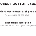 PPLR_HIDDEN_PRODUCT Reorder Previous Label Design - COTTON