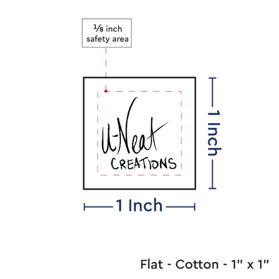PPLR_HIDDEN_PRODUCT Print your Logo or Image on FLAT Cotton Tags