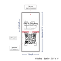 PPLR_HIDDEN_PRODUCT Print Your Logo/Image on Satin Tags (1" wide - Satin)