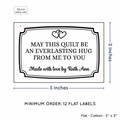 PPLR_HIDDEN_PRODUCT Frame Quote (2"x3" Cotton - 12 labels/set)