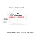 PPLR_HIDDEN_PRODUCT Back to School Labels (0.5"x1.5"-Cotton)