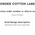 PPLR_HIDDEN_PRODUCT Reorder Previous Label Design - COTTON