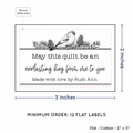 PPLR_HIDDEN_PRODUCT Winter Bird (2"x3" Cotton - 12 labels/set)
