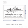 PPLR_HIDDEN_PRODUCT Winter Bird (2"x3" Cotton - 12 labels/set)