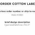 PPLR_HIDDEN_PRODUCT Reorder Previous Label Design - COTTON