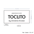 PPLR_HIDDEN_PRODUCT Text Only Medium Large Label (1.5"x3"-Cotton)