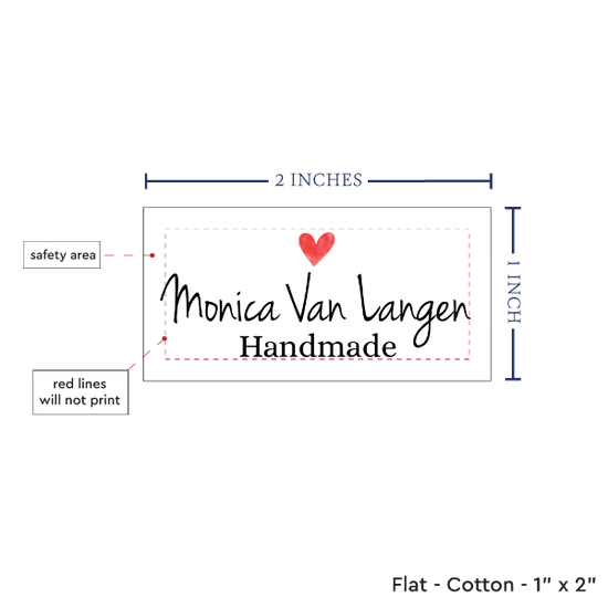 PPLR_HIDDEN_PRODUCT Simple Heart (2"x1"-Cotton)