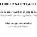 PPLR_HIDDEN_PRODUCT Reorder Previous Label Design - SATIN