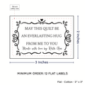 PPLR_HIDDEN_PRODUCT Swirl Accent Border (2"x3" Cotton - 12 labels/set)