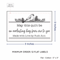 PPLR_HIDDEN_PRODUCT Winter Bird (2"x3" Cotton - 12 labels/set)