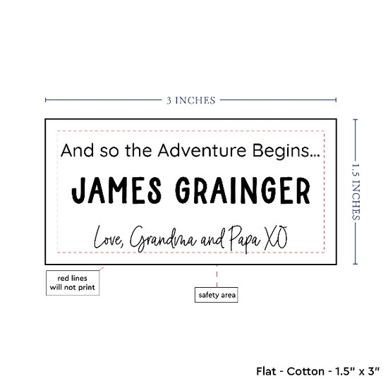 PPLR_HIDDEN_PRODUCT Text Only Medium Large Label (1.5"x3"-Cotton)