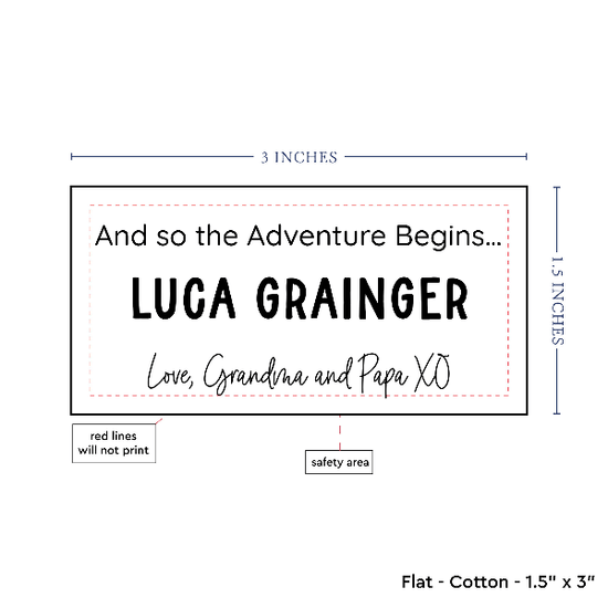PPLR_HIDDEN_PRODUCT Text Only Medium Large Label (1.5"x3"-Cotton)