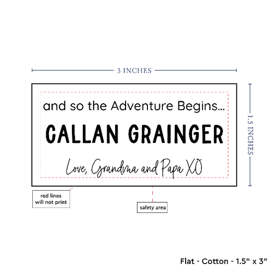 PPLR_HIDDEN_PRODUCT Text Only Medium Large Label (1.5"x3"-Cotton)