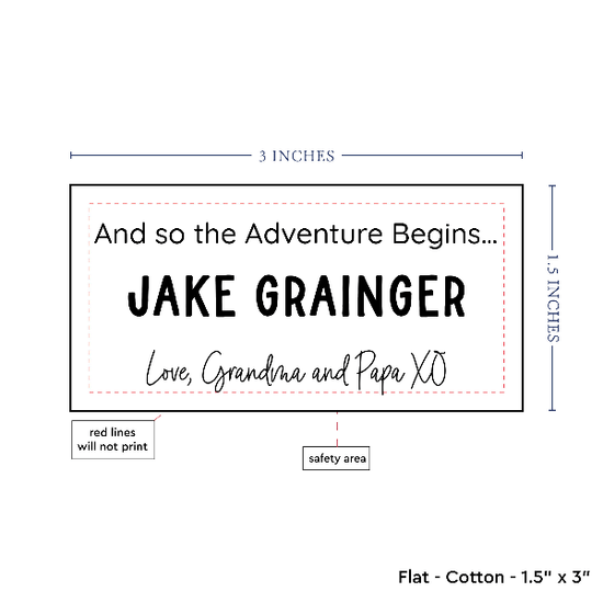 PPLR_HIDDEN_PRODUCT Text Only Medium Large Label (1.5"x3"-Cotton)