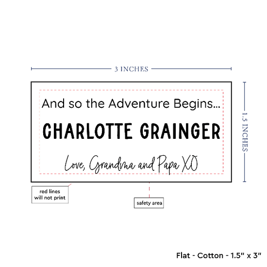 PPLR_HIDDEN_PRODUCT Text Only Medium Large Label (1.5"x3"-Cotton)