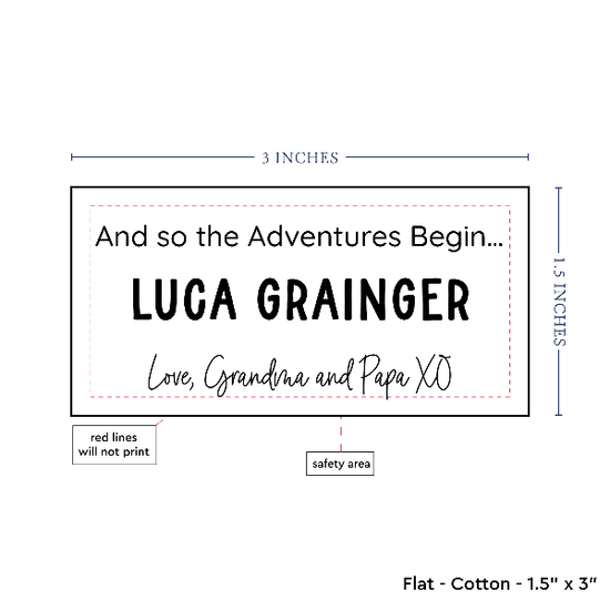 PPLR_HIDDEN_PRODUCT Text Only Medium Large Label (1.5"x3"-Cotton)