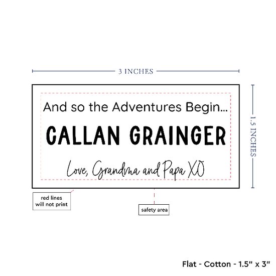 PPLR_HIDDEN_PRODUCT Text Only Medium Large Label (1.5"x3"-Cotton)