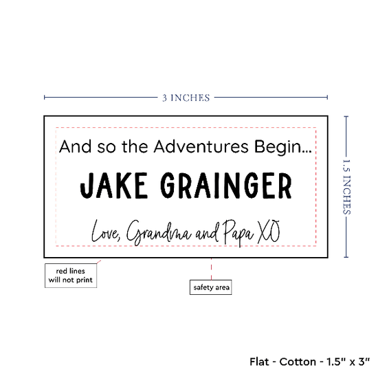 PPLR_HIDDEN_PRODUCT Text Only Medium Large Label (1.5"x3"-Cotton)