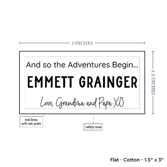 PPLR_HIDDEN_PRODUCT Text Only Medium Large Label (1.5"x3"-Cotton)
