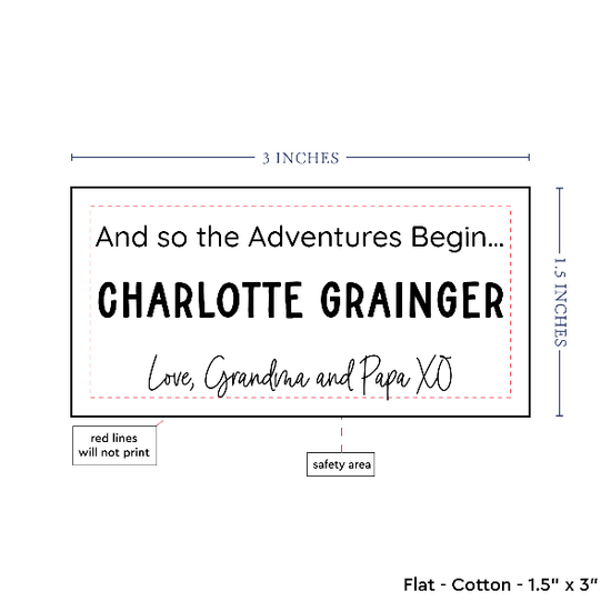 PPLR_HIDDEN_PRODUCT Text Only Medium Large Label (1.5"x3"-Cotton)