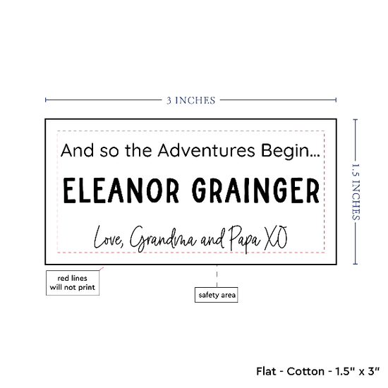 PPLR_HIDDEN_PRODUCT Text Only Medium Large Label (1.5"x3"-Cotton)