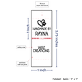PPLR_HIDDEN_PRODUCT Heart and Paw Print (1" wide - Satin)