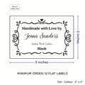 PPLR_HIDDEN_PRODUCT Swirl Accent Border (2"x3" Cotton - 12 labels/set)
