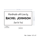 PPLR_HIDDEN_PRODUCT Text Only Medium Large Label (1.5"x3"-Cotton)