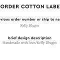 PPLR_HIDDEN_PRODUCT Reorder Previous Label Design - COTTON