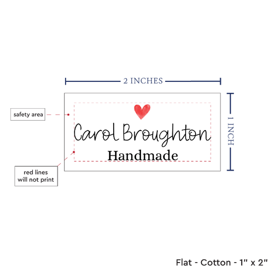 PPLR_HIDDEN_PRODUCT Simple Heart (2"x1"-Cotton)