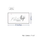 PPLR_HIDDEN_PRODUCT Print your Logo or Image on FLAT Cotton Tags