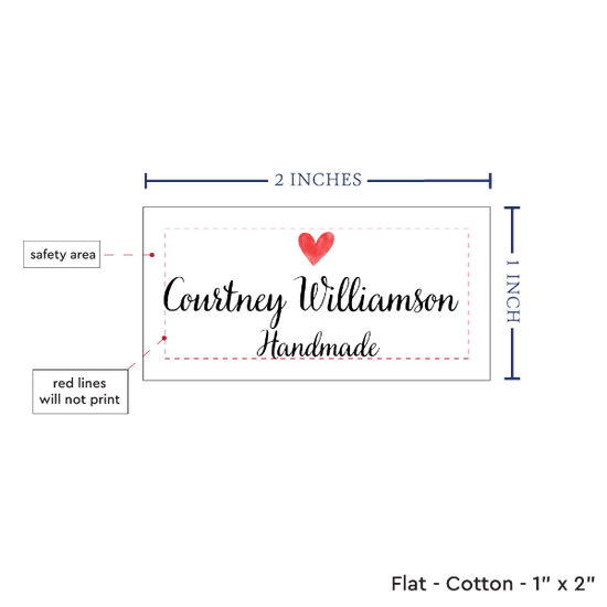 PPLR_HIDDEN_PRODUCT Simple Heart (2"x1"-Cotton)