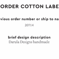PPLR_HIDDEN_PRODUCT Reorder Previous Label Design - COTTON