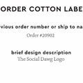 PPLR_HIDDEN_PRODUCT Reorder Previous Label Design - COTTON