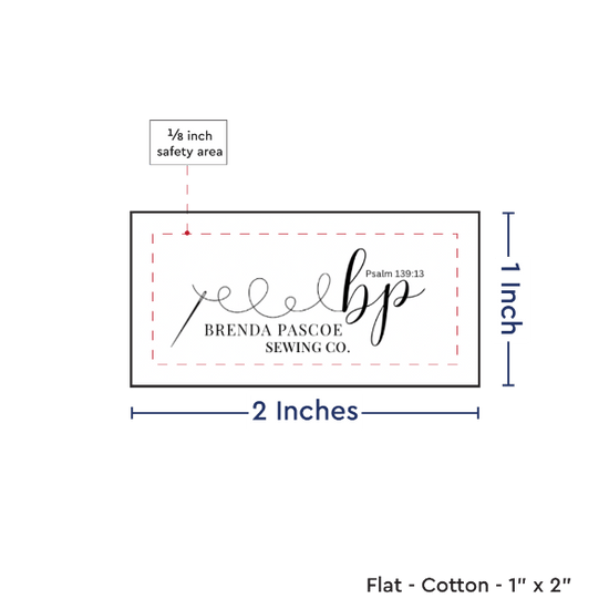 PPLR_HIDDEN_PRODUCT Print your Logo or Image on FLAT Cotton Tags