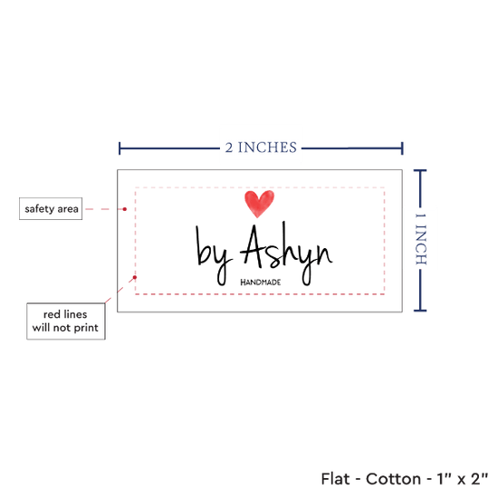 PPLR_HIDDEN_PRODUCT Simple Heart (2"x1"-Cotton)