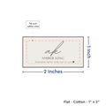 PPLR_HIDDEN_PRODUCT Print your Logo or Image on FLAT Cotton Tags