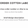 PPLR_HIDDEN_PRODUCT Reorder Previous Label Design - COTTON