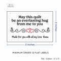 PPLR_HIDDEN_PRODUCT Double Heart Quote (2"x3" Cotton - 12 labels/set)