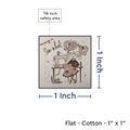 PPLR_HIDDEN_PRODUCT Print your Logo or Image on FLAT Cotton Tags
