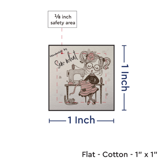 PPLR_HIDDEN_PRODUCT Print your Logo or Image on FLAT Cotton Tags