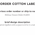 PPLR_HIDDEN_PRODUCT Reorder Previous Label Design - COTTON